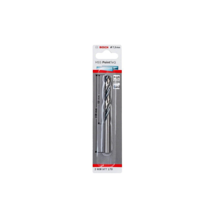 BOSCH HSS-POİNTEC 7.5MM