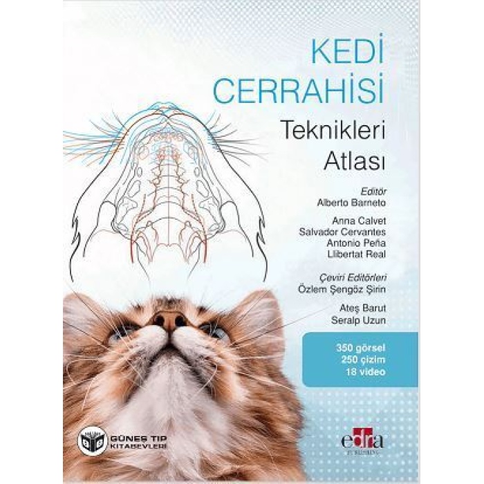 KEDİ CERRAHİSİ TEKNİKLERİ ATLASI VE QR VİDEOLAR