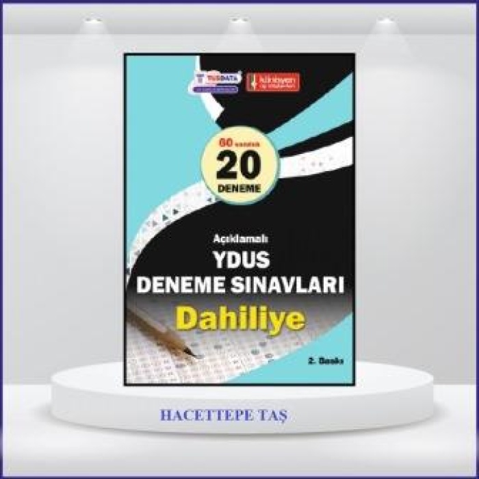 YDUS AÇIKLAMALI DAHİLİYE 20 DENEME KİTABI