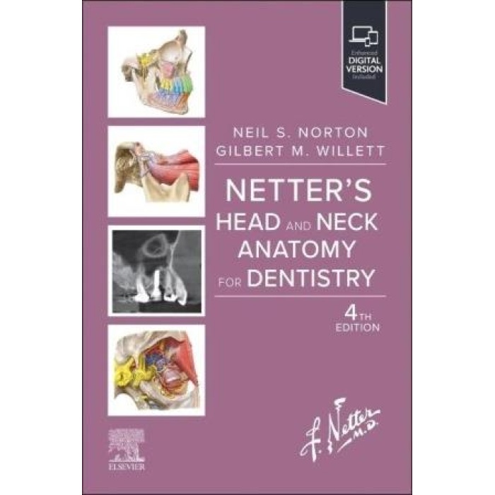 NETTERS HEAD AND NECK ANATOMY FOR DENTİSTRY, 4TH EDİTİON