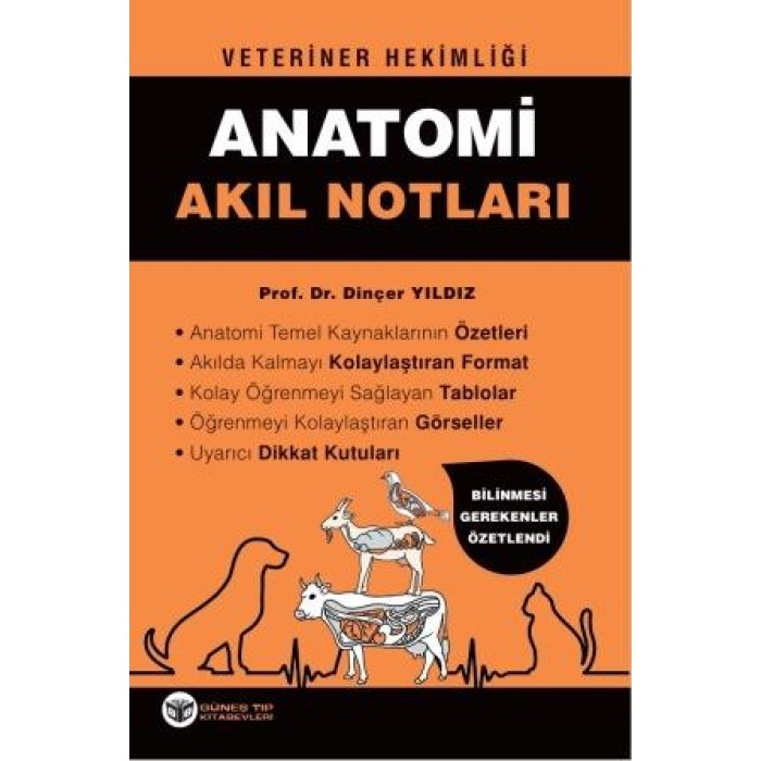 VETERİNER HEKİMLİĞİ ANATOMİ AKIL NOTLARI