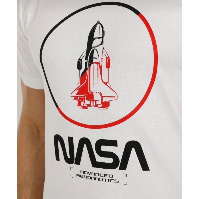 LUMBERJACK NASA LOGOLU UNISEX TSHIRT