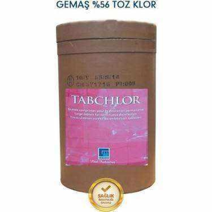 Gemaş Toz Klor %56 - 50kg