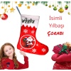 Kişiye Özel Yılbaşı  Noel Süs Çorap