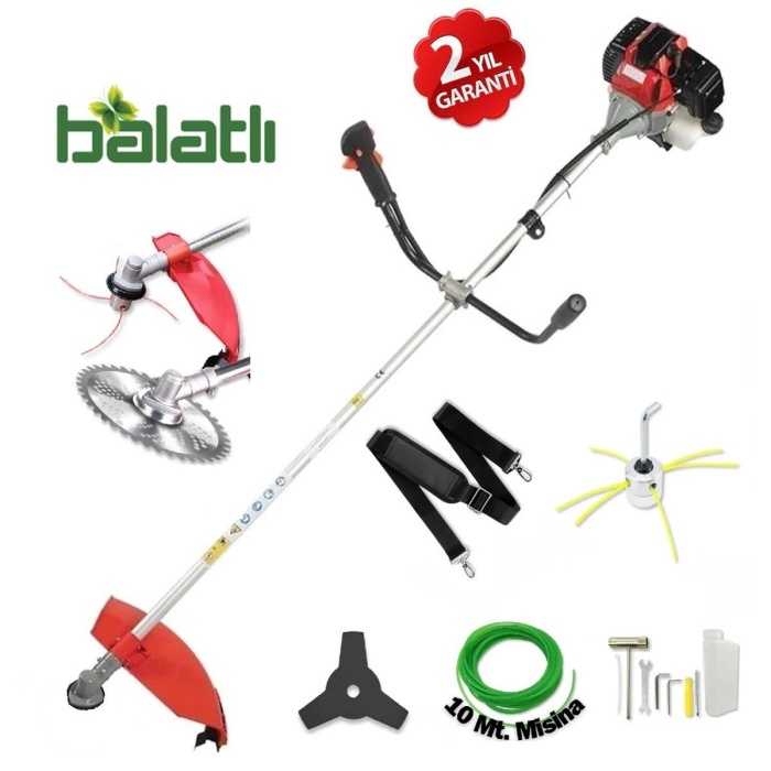 Balatlı Yan Tipi Tırpan 2,5 hp + Hediyeli