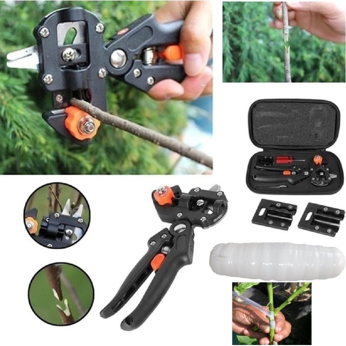 Gardenpro Çantalı Bitki Aşılama Makası Ve Bağlama Bandı