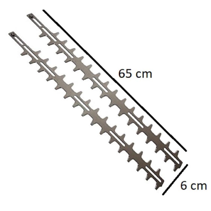 Baco BC-610 Benzinli Çit Budama Bıçak Takımı