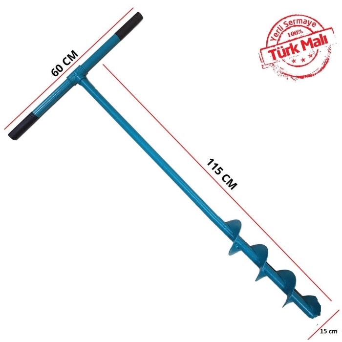 Pars Endüstri Manuel El Tipi Toprak Burgu Aleti Çap 15 cm