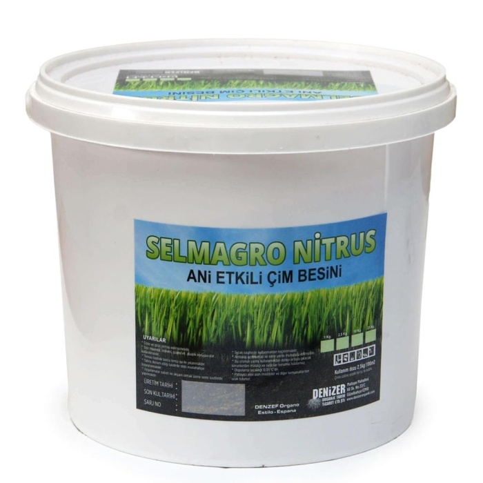 Selmagro Nitrus Ani Etkili Çim Gübresi 2,5 Kg