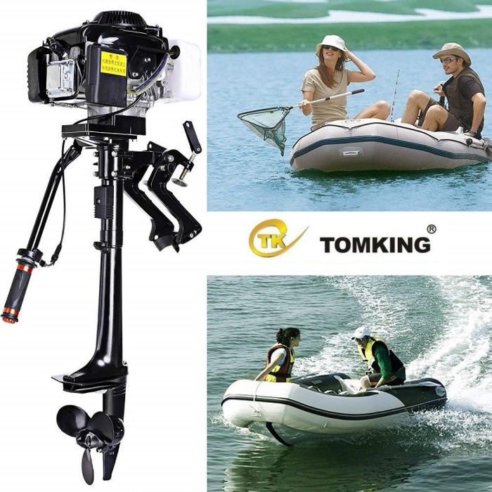 Tomking TK144FC Dıştan Takma Bot Motoru 4 Zamanlı 4 Hp