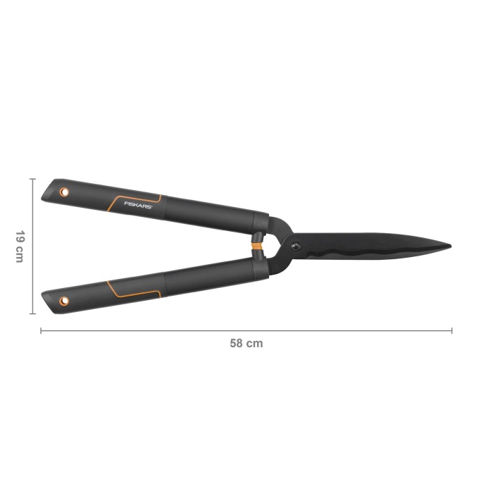 Fiskars 114730 SingleStep HS22 Dalgalı Çit Budama Makası