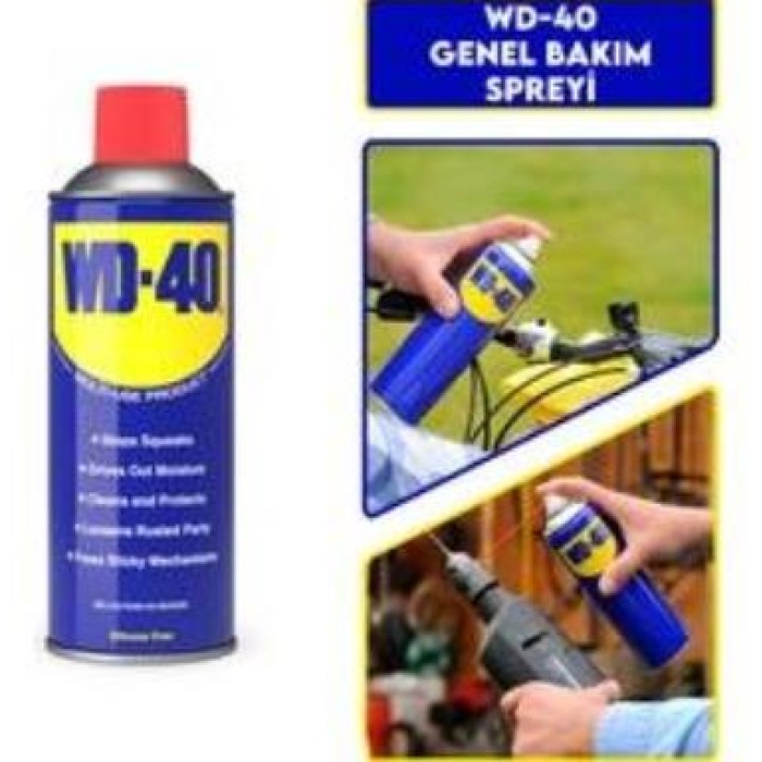 WD-40 Yağlayıcı ve Pas Sökücü 200 ml