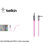 Belkin BLK-AV10128CW03-PNK 1m 3.5mm Ses Kablosu