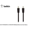 Belkin BLK-F3Y053BF2M 2mT Coax,M-M75db,Siyah,Metal Kablo