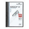 Durable Sıkıştırmalı Dosya DuraClip Ortadan Klipsli 30 Syf A4 Siyah 2200