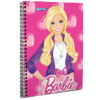 Gıpta Not Defteri Spiralli Karton Kapak ( 36 Lı Stand ) A6 Barbie 5516