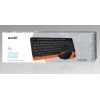 A4 Tech Fg1010 2.4G Turuncu Q Fn-Mm Klv+Optik Mouse Set