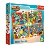 Trefl Puzzle 4 In 1 Hasbro Transformers Academy 34313