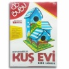 Bu-Bu Ahşap Boyama Kuş Evi BUBU-AC0006