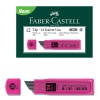 Faber-Castell Min Renkli Tüp 2B 0.5 MM 60 MM Pembe 12 75 02