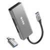 S-link SL-CR51 TypeC ve USB3.0 CF, SD, M2, Micro SD, MS 5 in 1 Metal Kart Okuyucu