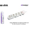 S-link Swapp SPG9J05 1.5m 3G1.5mm2 900 Joule 5Li Akım Kor. Priz Çoklayıcı