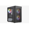 Aerocool-AE HEXFR 400 Hexform 400W 3x120mm FRGB USB 3.0 Mini Tower Kasa