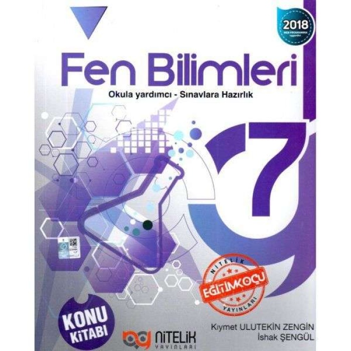 Nitelik 7.Sınıf Fen Bilimleri Konu Kitabı