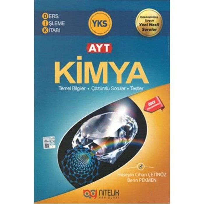 Nitelik Yks Ayt Kimya Ders İşleme Kitabı