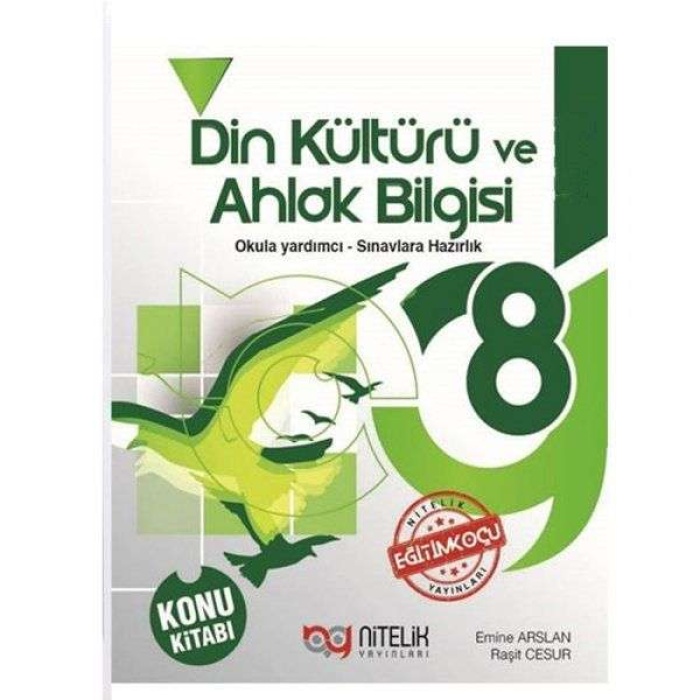 Nitelik 8.Sınıf Din Kültürü Ve Ahlak Bilgisi Konu Kitabı