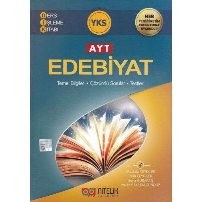 Nitelik Yks Ayt Edebiyat Ders İşleme Kitabı