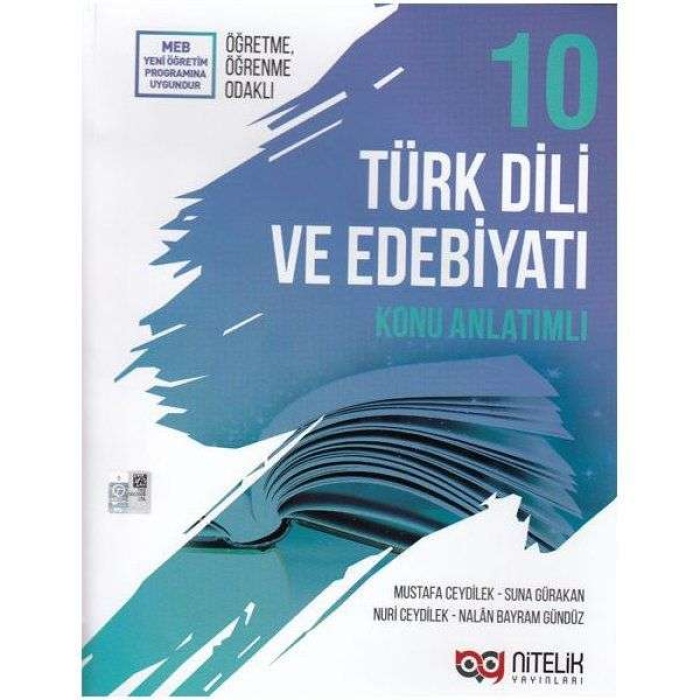 Nitelik 10.Sınıf Türk Dili Ve Edebiyatı Konu Anlatımlı