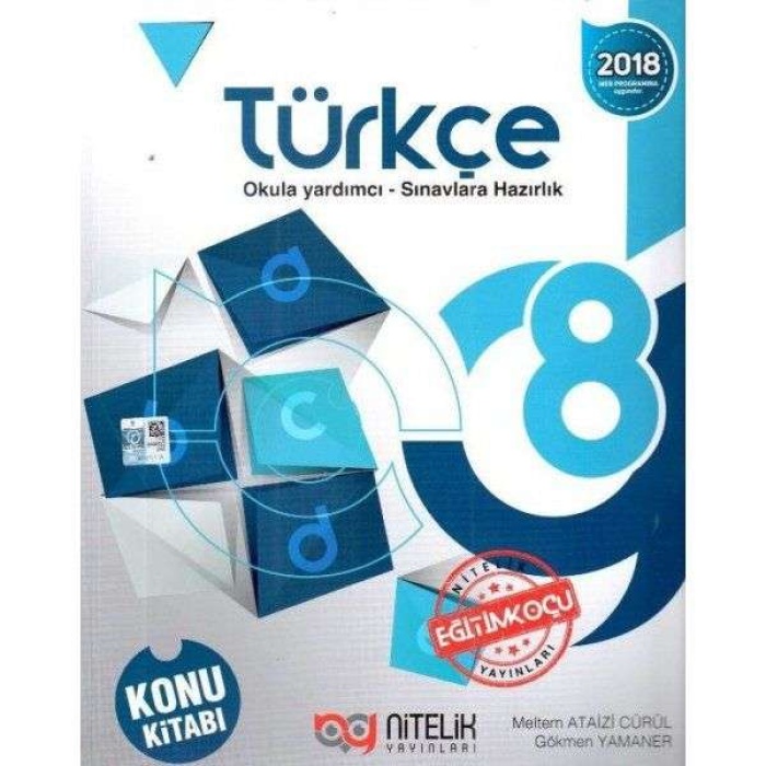 Nitelik 8.Sınıf Türkçe Konu Kitabı