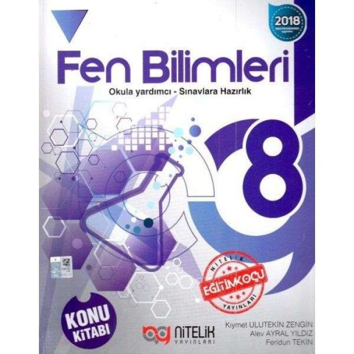 Nitelik 8.Sınıf Fen Bilimleri Konu Kitabı