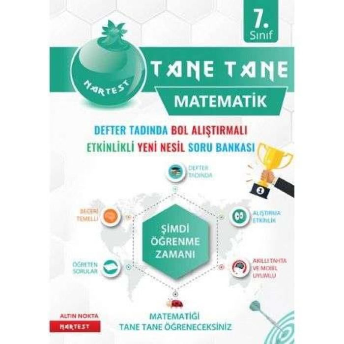 Nartest Yayınları 7. Sınıf Defter Tadında Tane Tane Matematik