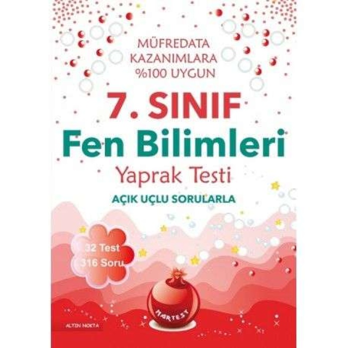 Nartest Yayınları 7. Sınıf Fen Bilimleri Yaprak Testi -  Müfredat