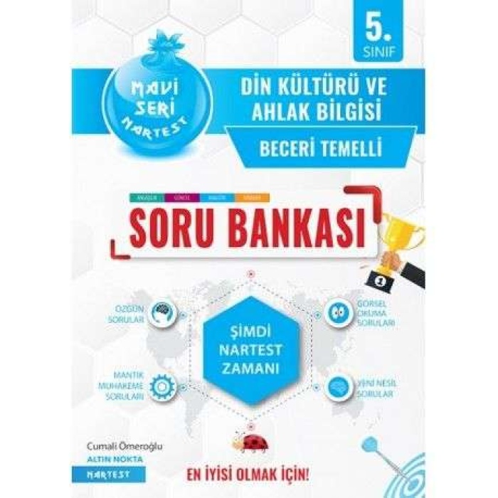 Nartest Yayınları 5. Sınıf Mavi Din Kültürü Soru Bankası