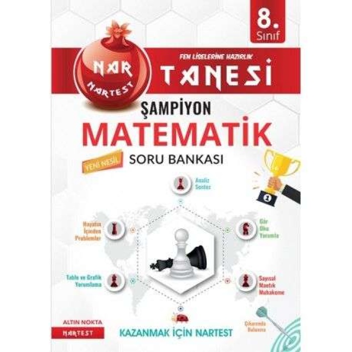 Nartest Yayınları 8. Sınıf Nar Tanesi Son Prova Matematik Soru Bankası