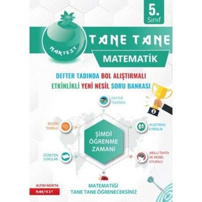 Nartest Yayınları 5. Sınıf Defter Tadında Tane Tane Matematik