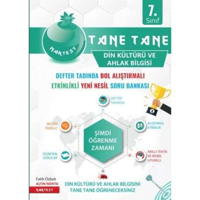 Nartest Yayınları 7. Sınıf Defter Tadında Tane Tane Din Kültürü Ve Ahl