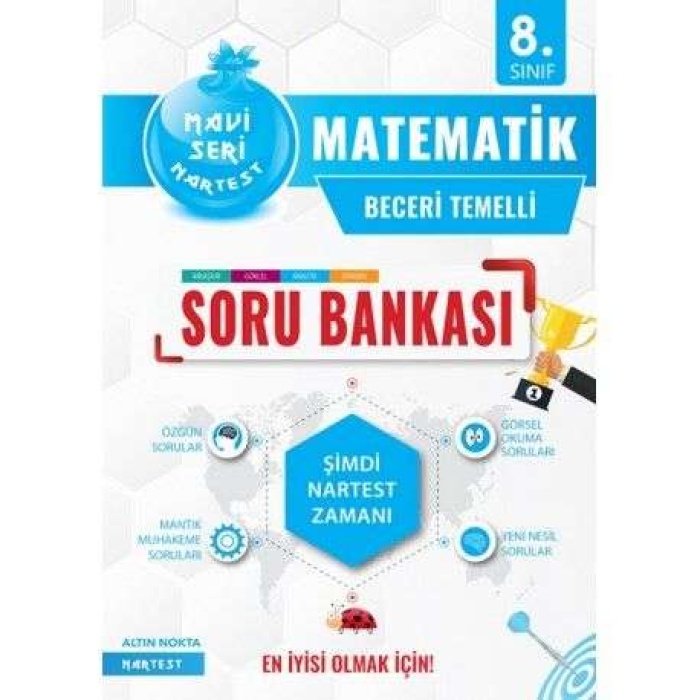 Nartest Yayınları 8. Sınıf Prestij Matematik Soru Bankası