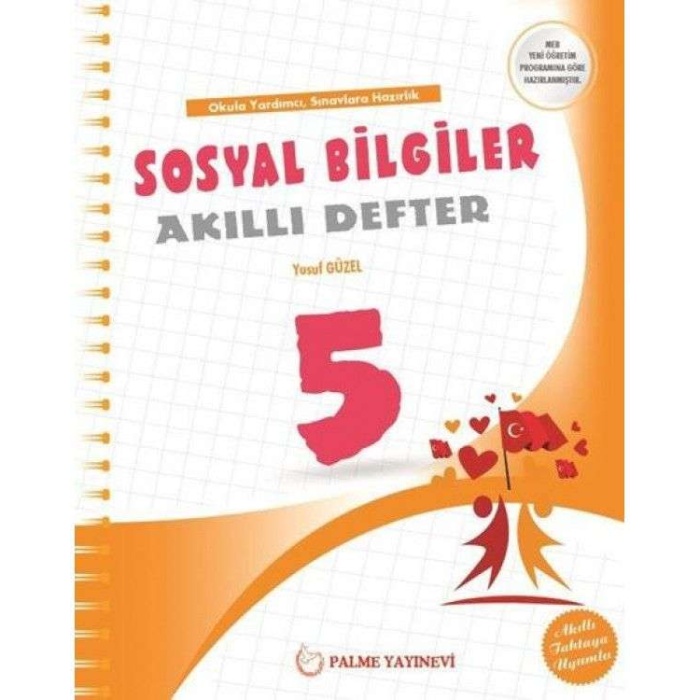 Palme 5.Sınıf Sosyal Bilgiler Akıllı Defter