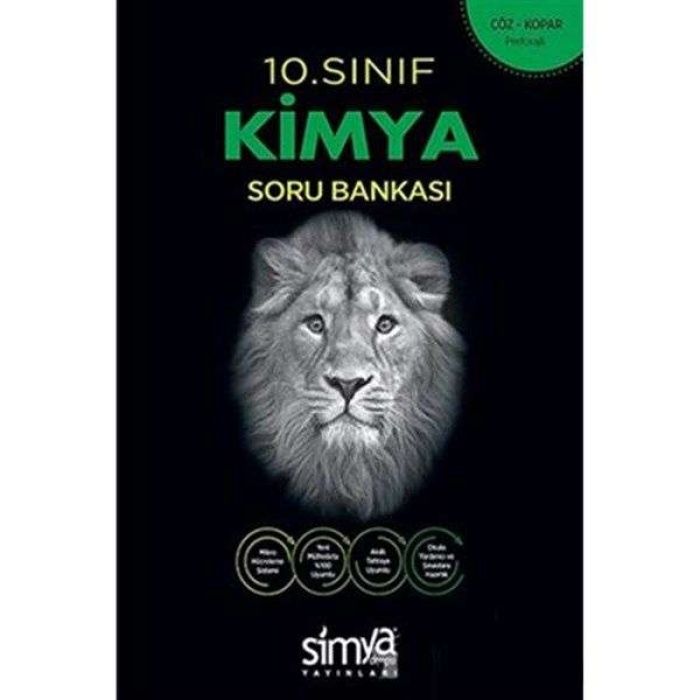 Simya Yayınları 10.Sınıf Kimya Soru Bankası