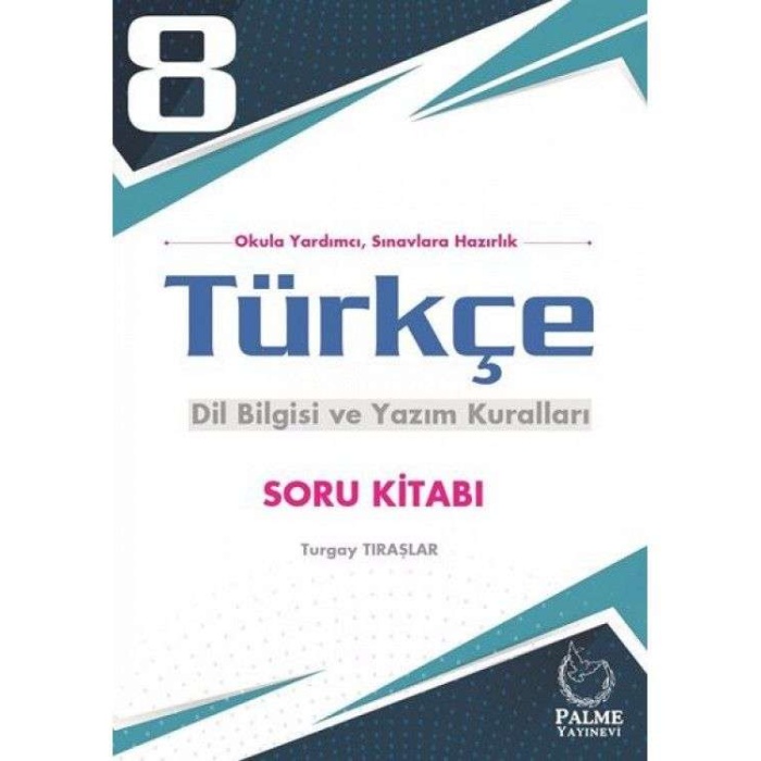 Palme 8.Sınıf Türkçe Dilbilgisi Ve Yazım Kuralları Soru Kitabı