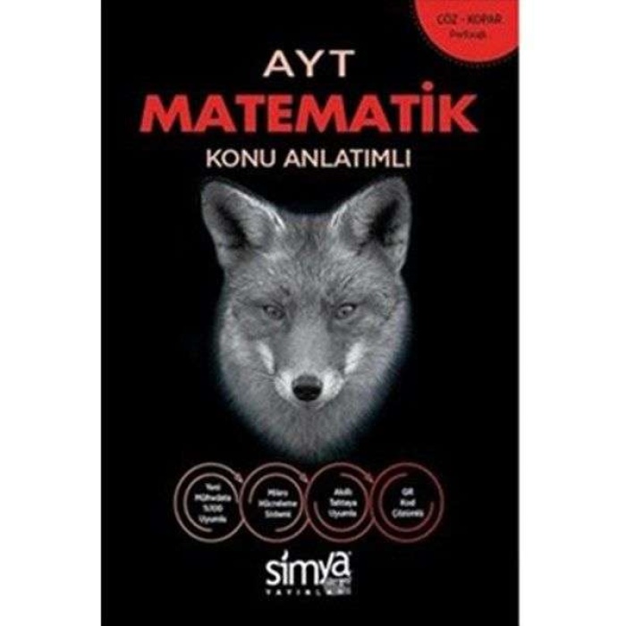 Simya Yayınları Tyt-Ayt Matematik Konu Anlatımlı (Ayt)