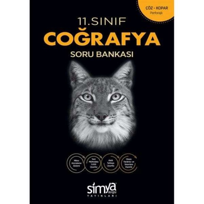 Simya Yayınları 11.Sınıf Coğrafya Soru Bankası