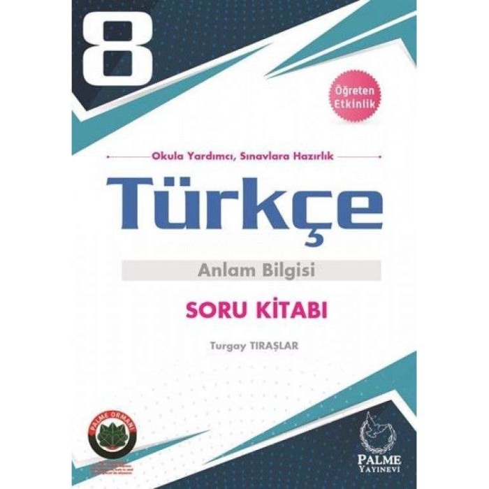 Palme 8.Sınıf Türkçe Anlam Bilgisi Soru Kitabı