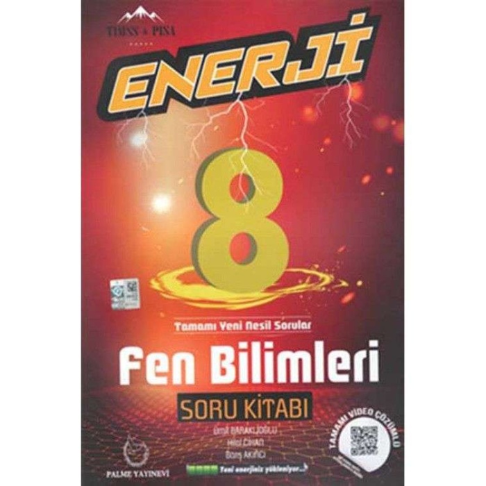 Palme 8.Sınıf Enerji Fen Bilimleri Soru Kitabı