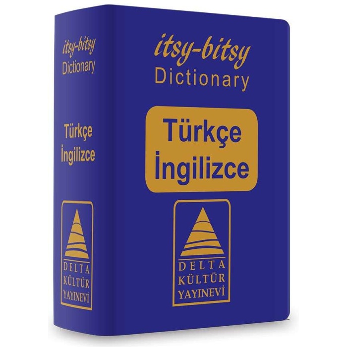 Delta Kültür Yayınları Itsy Bitsy Türkçe İngilizce Mini Sözlük