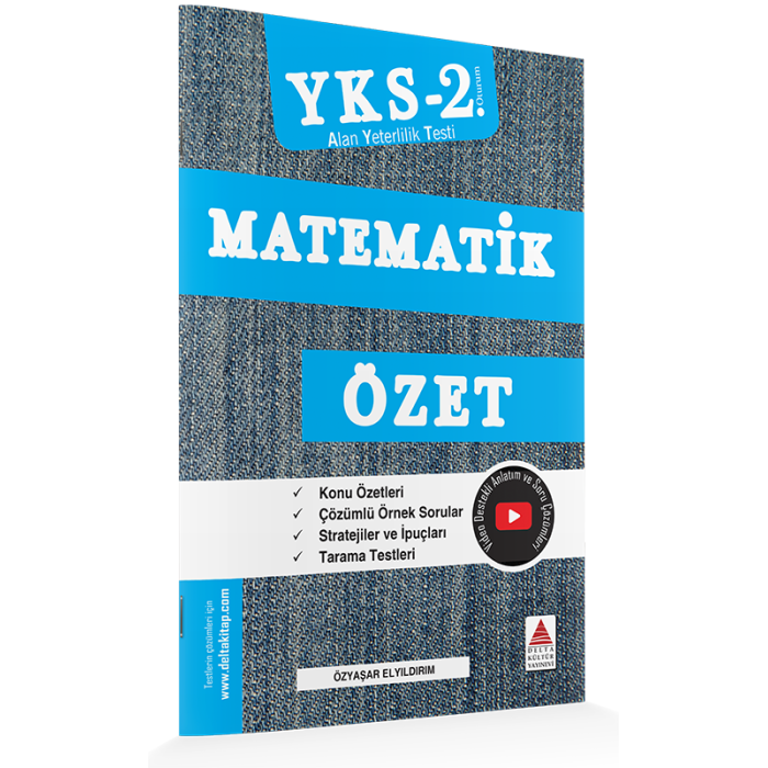 Delta Kültür Yayınları Ayt Matematik Özet